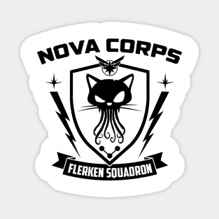 Flerken Squadron (Black) Sticker